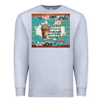 Heather Grey iced coffee because my sarcasm need to stay hydrated Premium Sweatshirt - Artiststas