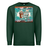 Sports Green iced coffee because my sarcasm need to stay hydrated Premium Sweatshirt - Artiststas