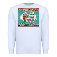 White iced coffee because my sarcasm need to stay hydrated Premium Sweatshirt - Artiststas