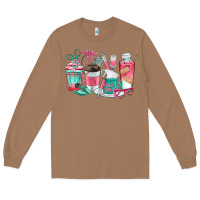 Toasted Coconut nurse coffee cups Long Sleeve Tee - texasbilliewilder