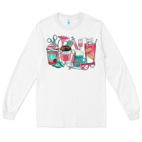 White nurse coffee cups Long Sleeve Tee - texasbilliewilder
