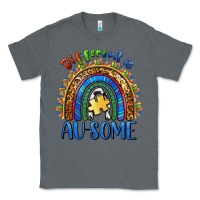 Charcoal Heather different is ausome Classic Tee - BarkalooDesign