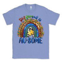Colony Blue different is ausome Classic Tee - BarkalooDesign