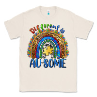 Natural different is ausome Classic Tee - BarkalooDesign