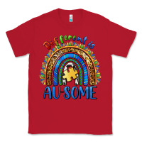 Red different is ausome Classic Tee - BarkalooDesign