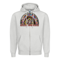Dove Grey autism awareness Zipper Hoodie - SublimationCraftShop