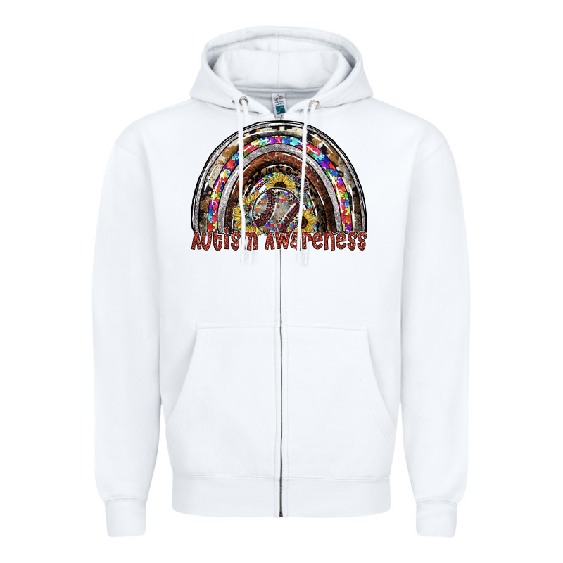 Autism Awareness Zipper Hoodie by SublimationCraftShop | Teevron