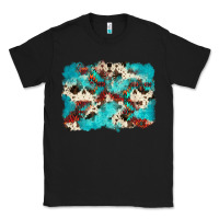 Black aztec cowhide background Classic Tee - Zillion Design Studio