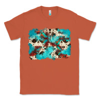 Copper aztec cowhide background Classic Tee - Zillion Design Studio