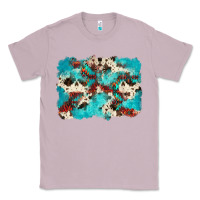 Lilac aztec cowhide background Classic Tee - Zillion Design Studio