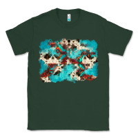 Sports Green aztec cowhide background Classic Tee - Zillion Design Studio
