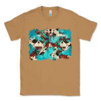 Toasted Coconut aztec cowhide background Classic Tee - Zillion Design Studio