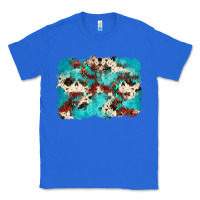 True Royal aztec cowhide background Classic Tee - Zillion Design Studio