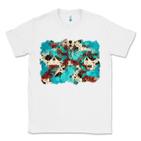 White aztec cowhide background Classic Tee - Zillion Design Studio