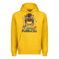 Lemon bead princess messy bun mardi gras Premium Hoodie - MaliasSmallBusiness