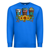 True Royal coffee group and sunflowers Premium Sweatshirt - Artiststas