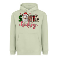 Matcha Santa baby Cow Heavyweight Hoodie - JahusDesignShop