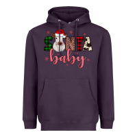 Plum Santa baby Cow Heavyweight Hoodie - JahusDesignShop