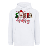 White Santa baby Cow Heavyweight Hoodie - JahusDesignShop