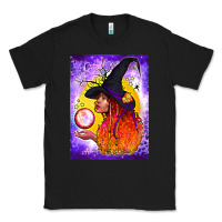 Black witch with crystal ball air freshener Classic Tee - BundleAndBundleShop