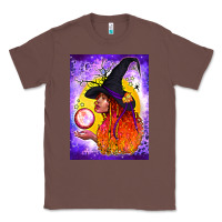 Chestnut witch with crystal ball air freshener Classic Tee - BundleAndBundleShop