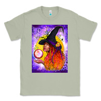 Matcha witch with crystal ball air freshener Classic Tee - BundleAndBundleShop