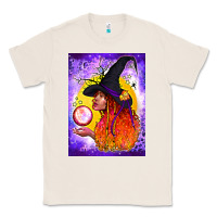 Natural witch with crystal ball air freshener Classic Tee - BundleAndBundleShop