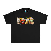 Black farm animals coffee cups Urban Heavy Tee - texasbilliewilder