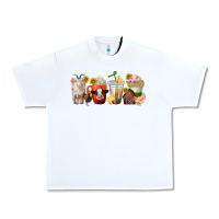 White farm animals coffee cups Urban Heavy Tee - texasbilliewilder