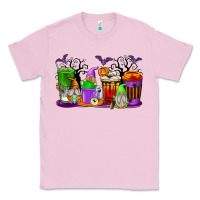 Bubblegum Pink Halloween Gnomes Coffee Cups Classic Tee - texasbilliewilder