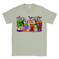 Matcha Halloween Gnomes Coffee Cups Classic Tee - texasbilliewilder