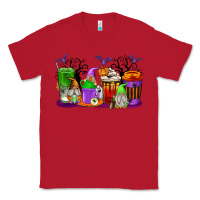 Red Halloween Gnomes Coffee Cups Classic Tee - texasbilliewilder