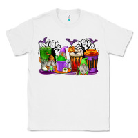White Halloween Gnomes Coffee Cups Classic Tee - texasbilliewilder