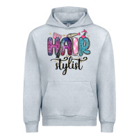 Heather Grey hair stylist Urban Hoodie - MaliasSmallBusiness