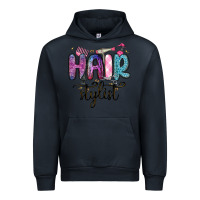 Navy hair stylist Urban Hoodie - MaliasSmallBusiness