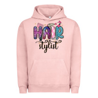 Pigment Salmon hair stylist Urban Hoodie - MaliasSmallBusiness