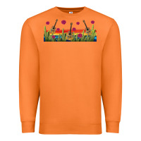 Carrot mexican sombrero guitar libbey glass Premium Sweatshirt - BundleAndBundleShop