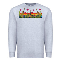 Heather Grey mexican sombrero guitar libbey glass Premium Sweatshirt - BundleAndBundleShop