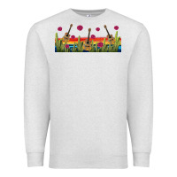 Oatmeal Heather mexican sombrero guitar libbey glass Premium Sweatshirt - BundleAndBundleShop