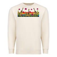 Sandshell mexican sombrero guitar libbey glass Premium Sweatshirt - BundleAndBundleShop