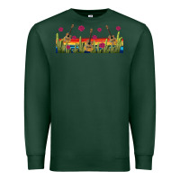 Sports Green mexican sombrero guitar libbey glass Premium Sweatshirt - BundleAndBundleShop