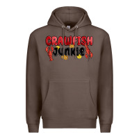 Coffee crawfish junkie Premium Hoodie - MaliasSmallBusiness
