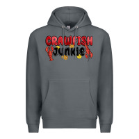 Rock crawfish junkie Premium Hoodie - MaliasSmallBusiness