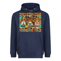 Navy western fall gnomes tumbler Heavyweight Hoodie - Artiststas