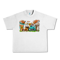 Lunar Rock farm truck coffee cups Urban Heavy Tee - texasbilliewilder