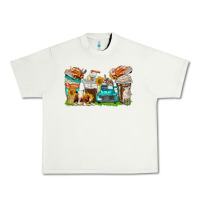 Pistachio farm truck coffee cups Urban Heavy Tee - texasbilliewilder