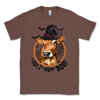 Chestnut Halloween Cow Moo I Mean Boo Classic Tee - texasbilliewilder