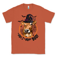 Copper Halloween Cow Moo I Mean Boo Classic Tee - texasbilliewilder