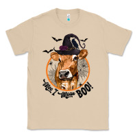 Mushroom Halloween Cow Moo I Mean Boo Classic Tee - texasbilliewilder