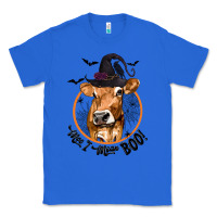 True Royal Halloween Cow Moo I Mean Boo Classic Tee - texasbilliewilder